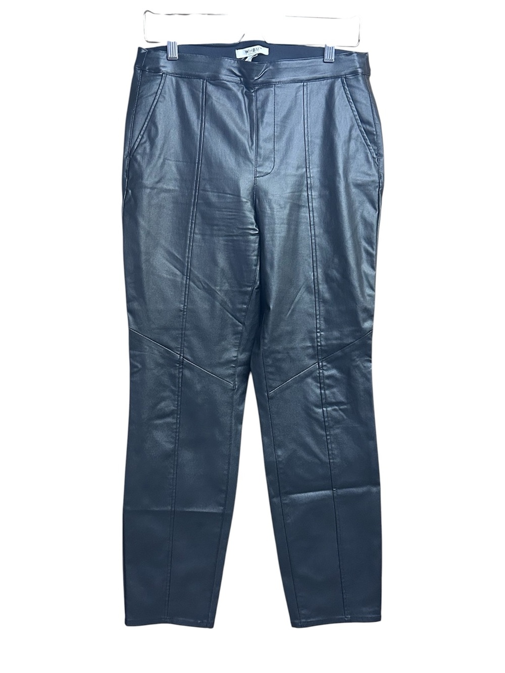 White House Black Market Black Slim Ankle Pull On Elastic Band Trousers
